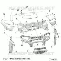 HOOD AND FRONT FACIA