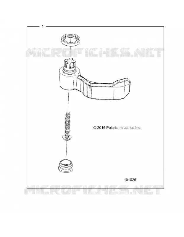 CONTROLS, THROTTLE ASSEMBLY, THROTTLE LEVER KIT