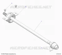 DRIVE TRAIN, FRONT PROP SHAFT