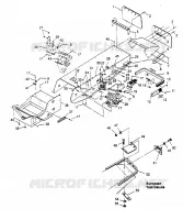 TUNNEL ASSEMBLY  TRAIL 0952761, TRAIL DELUXE 0952262,   AND EUROPEAN TRAIL (4928862886A006)