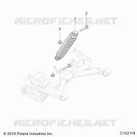 REAR SUSPENSION SHOCK