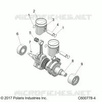 ENGINE, PISTON & CRANKSHAFT