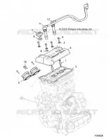 THROTTLE BODY AND VALVE COVER