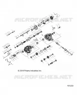 DRIVE TRAIN, MAIN GEARCASE INTERNAL