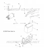 BATTERY AND CABLES