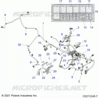 ELECTRICAL, MAIN WIRE HARNESS
