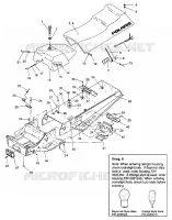 TUNNEL AND SEAT ASSEMBLY LITE GT/0933133 AND STARLITE GT/0933127 (4923232323001A)