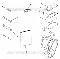 TOOL KIT/BOX STORM 0965782, STORM SKS 0965582,  EURO STORM E965782, EU (4931593159B012)