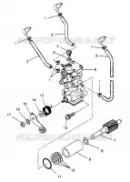 OIL PUMP XLT 0970756, XLT SKS 0970556,  AND XLT RMK 0970956 (4937693769D005)