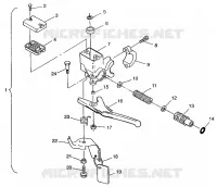 MASTER CYLINDER XCF 0971643 (4938613861A014)