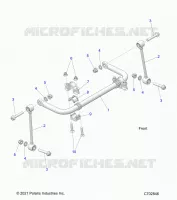 SUSPENSION, FRONT STABILIZER BAR