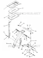 SHIFT LINKAGE ASSEMBLY WIDETRAK GT 0952061 AND  EUROPEAN WIDETRAK GT E95206 (4928962896C007)