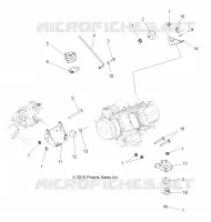 ENGINE, MOUNTING