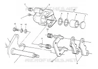 MIDDLE BRAKE 6X6 300 W948730 (4926792679B014)