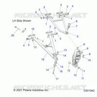 FRONT WISHBONES