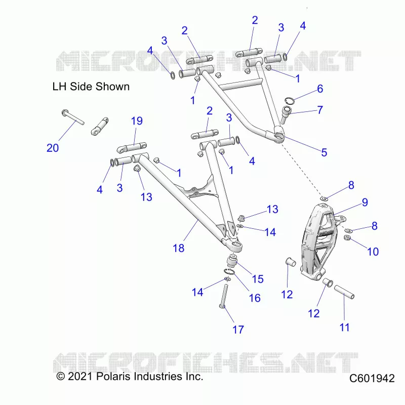 FRONT WISHBONES
