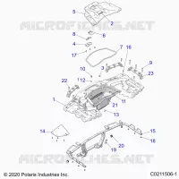 REAR BODYWORK RACK