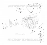 ENGINE, MOUNTING