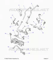 FUEL SYSTEM, RAIL, LINES AND THROTTLE BODY