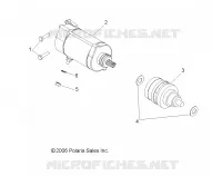 ENGINE, STARTING MOTOR