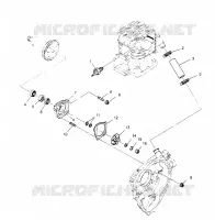 WATER PUMP SPORTSMAN 4X4 W958040 (4930403040D002)