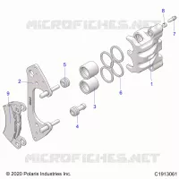 FRONT BRAKE CALIPER