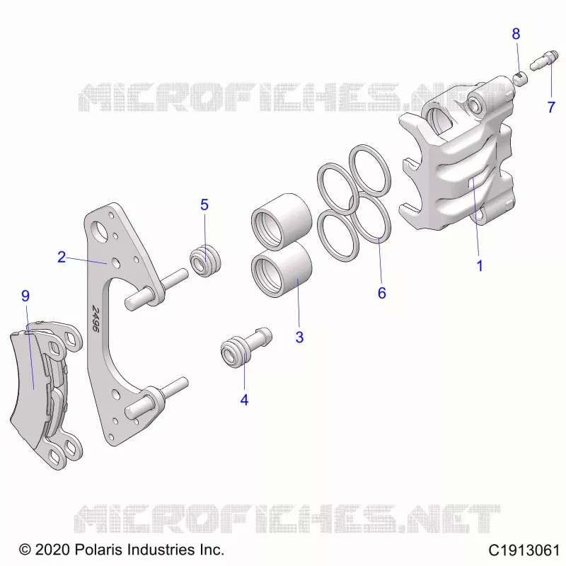 FRONT BRAKE CALIPER