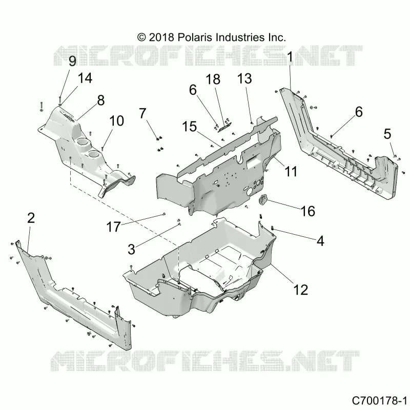 FLOOR AND ROCKER PANELS