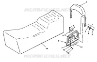 BACKREST 500 EFI SKS E942574 (49274127410004)