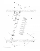 REAR SHOCK MOUNTING
