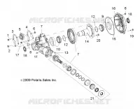 DRIVE TRAIN, GEARCASE, CARRIER, INTL COMP (BUILT 10/15/08 AND BEFORE)