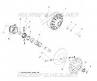 DRIVE TRAIN, SECONDARY CLUTCH