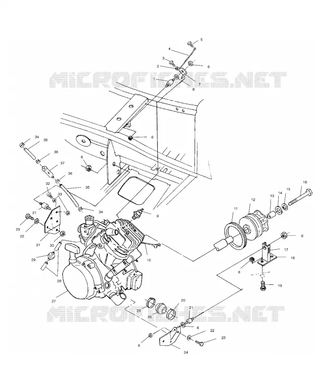 ENGINE MOUNTING