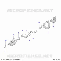 FRONT BRAKE CALIPER