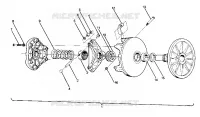 DRIVE CLUTCH SPORT, TRAIL, 400 AND 600 (4912701270023A)