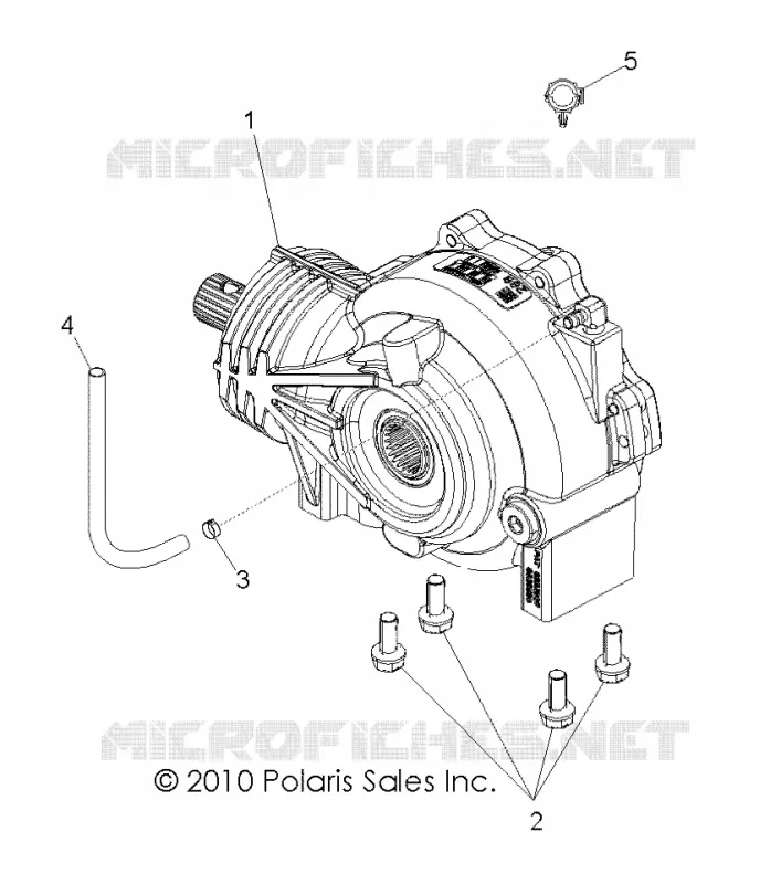 DRIVE TRAIN, FRONT GEARCASE
