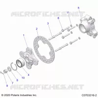 SUSPENSION, REAR CARRIER