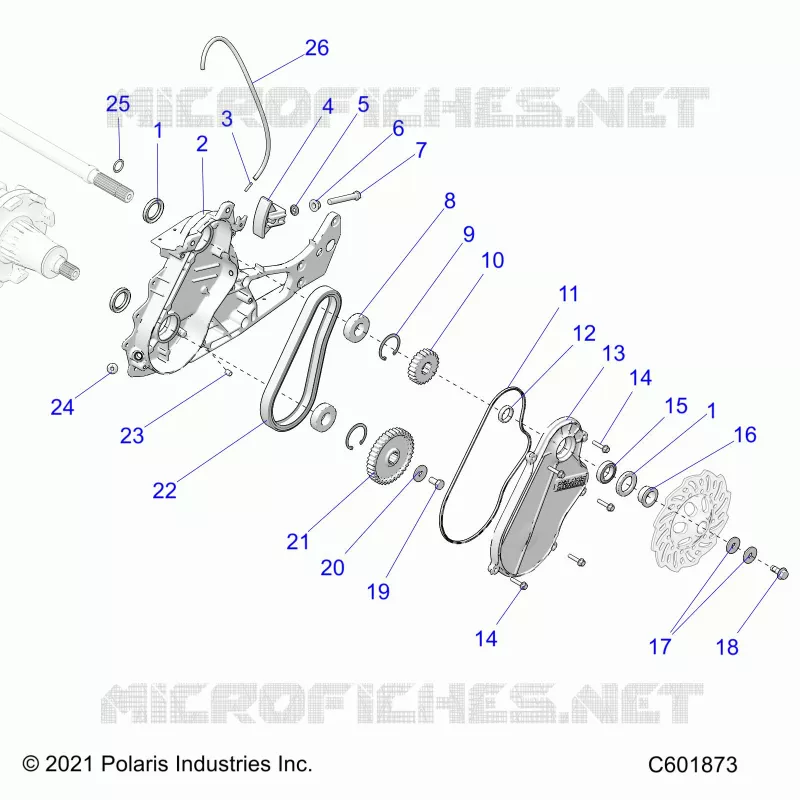 DRIVE TRAIN, CHAINCASE
