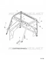 CHASSIS, CAB FRAME AREA, AND BRAKE EDGE COVER