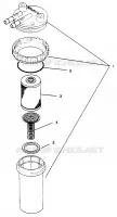 FUEL / WATER SEPARATOR SLT 780 B964588 AND  INTL. SLT 780 I964588 (4935683568C009)