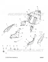 REAR BODYWORK ASM., LOWER