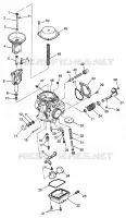 CARBURETOR MAGNUM 6X6 W97AE42A AND SWEDISH MAGNUM 6X6 S97AE42E (4940754075D013)