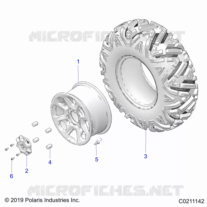 WHEELS, FRONT