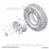 WHEELS, FRONT