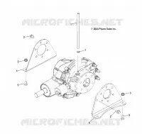 REAR GEARCASE MOUNTING (2X4)(4X4)
