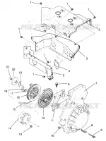 BLOWER HOUSING    RECOIL STARTER TRAN SPORT 0960143 AND EURO TRAN SPORT E9 (4932273227C012)