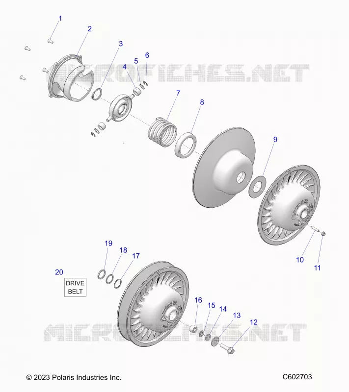 DRIVE TRAIN, CLUTCH, SECONDARY