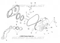 DRIVE TRAIN, CLUTCH COVER