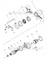 STARTING MOTOR ASSEMBLY (4913521352042A)