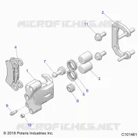 BRAKES, REAR CALIPER